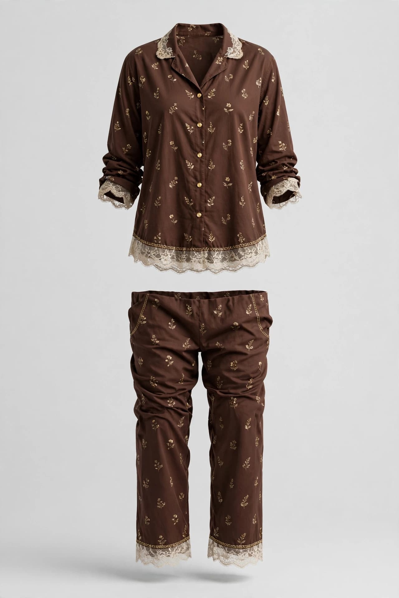Royal Mirror Galaxy Pajama Set
