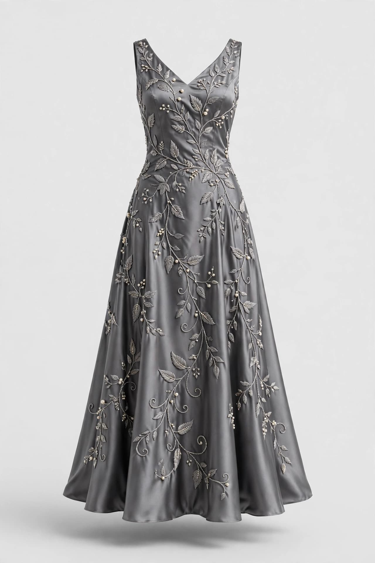 Golden Zari Paisley Party Outfit