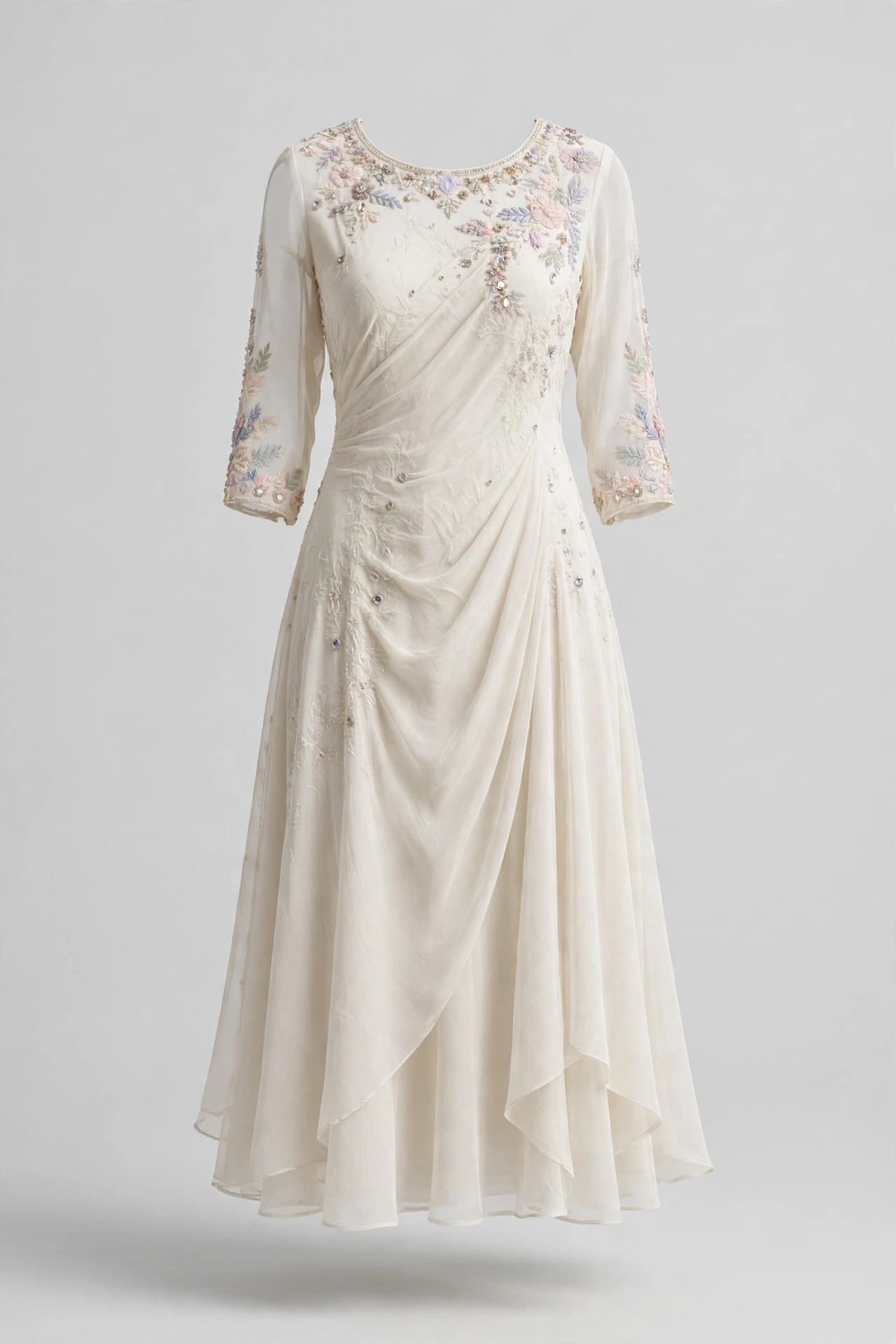 Celestial Mirror Galaxy Party Dress