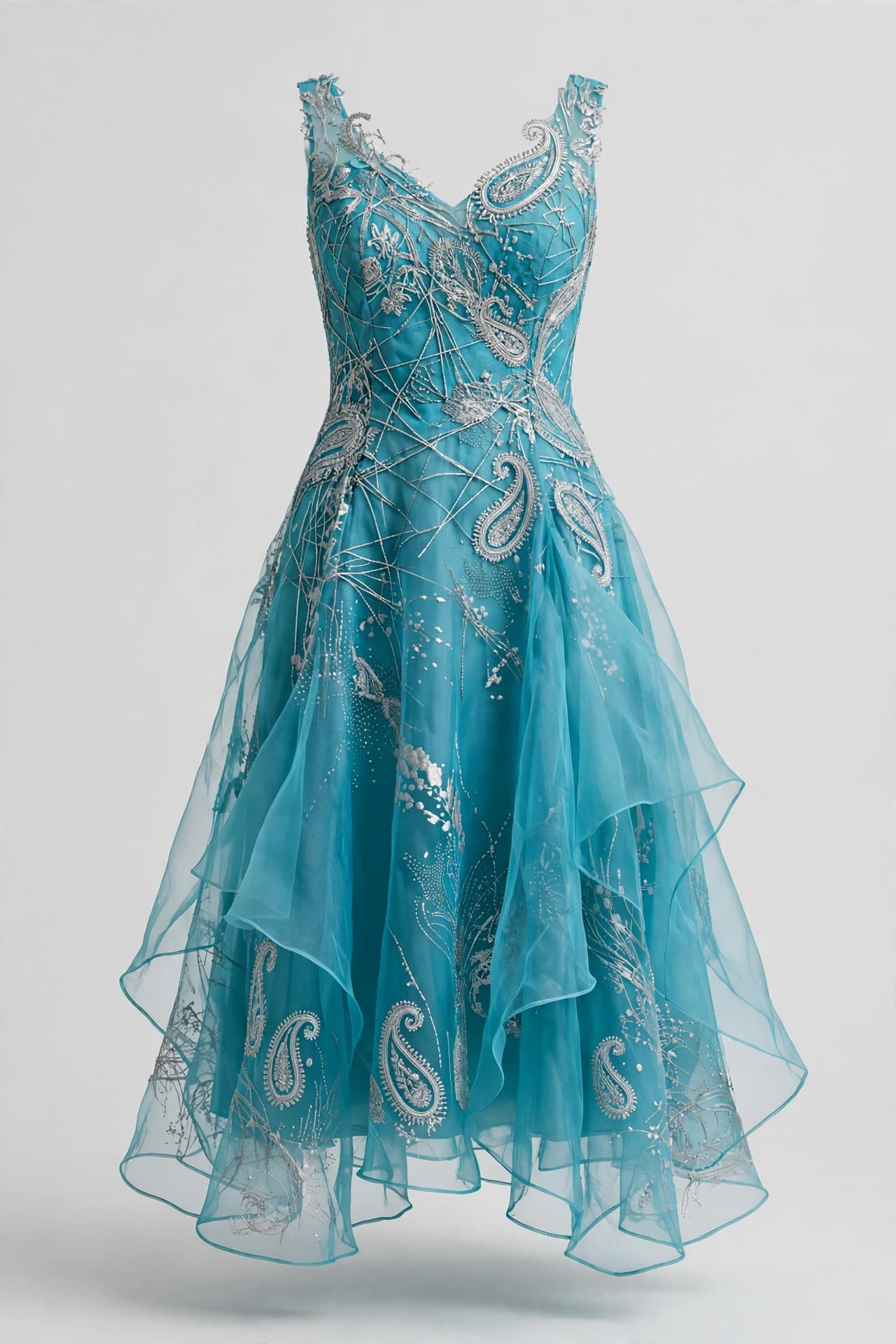 Opulent Bagh Beauty Party Dress