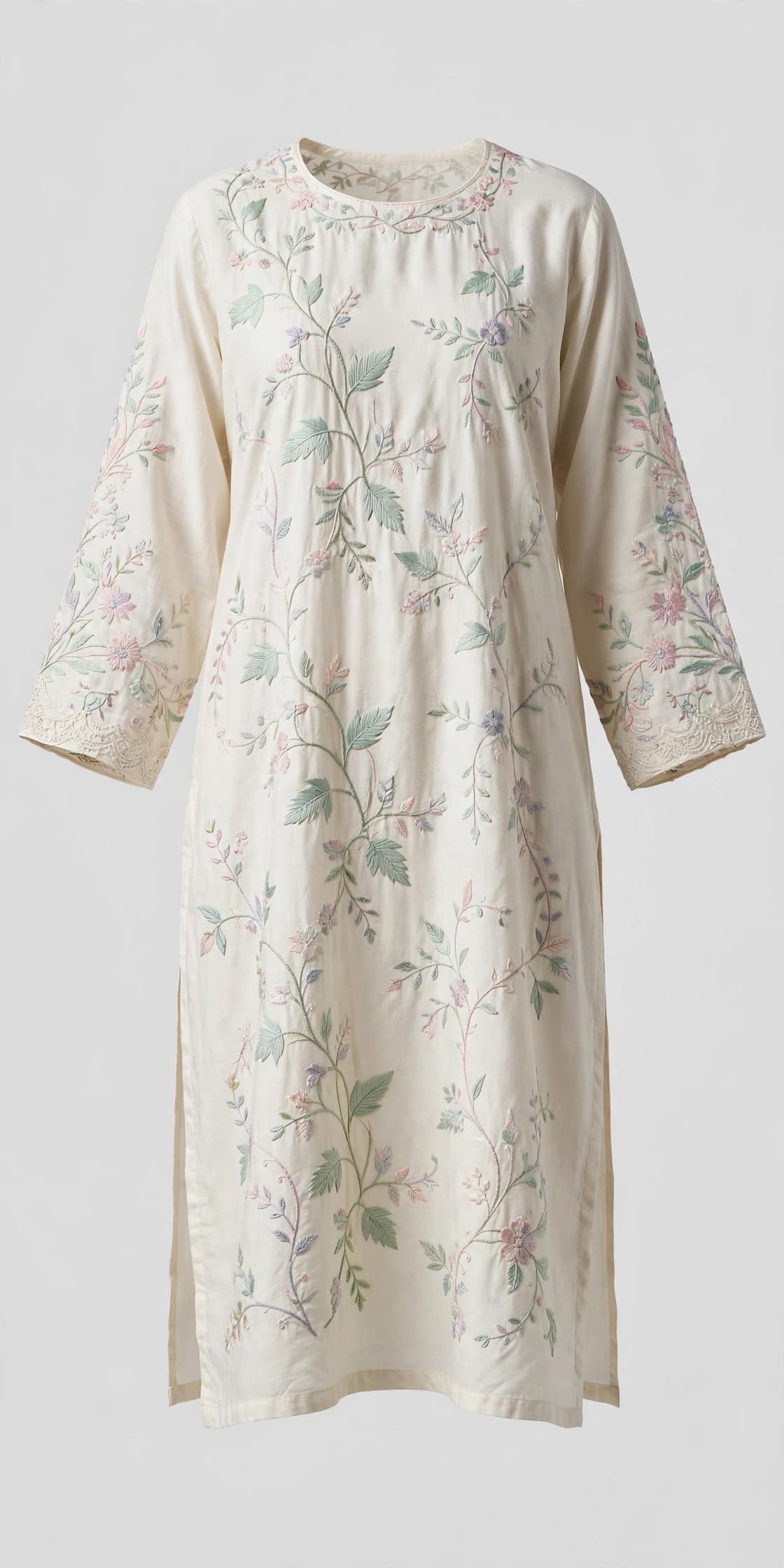 Timeless Aari Artistry Party Kurti