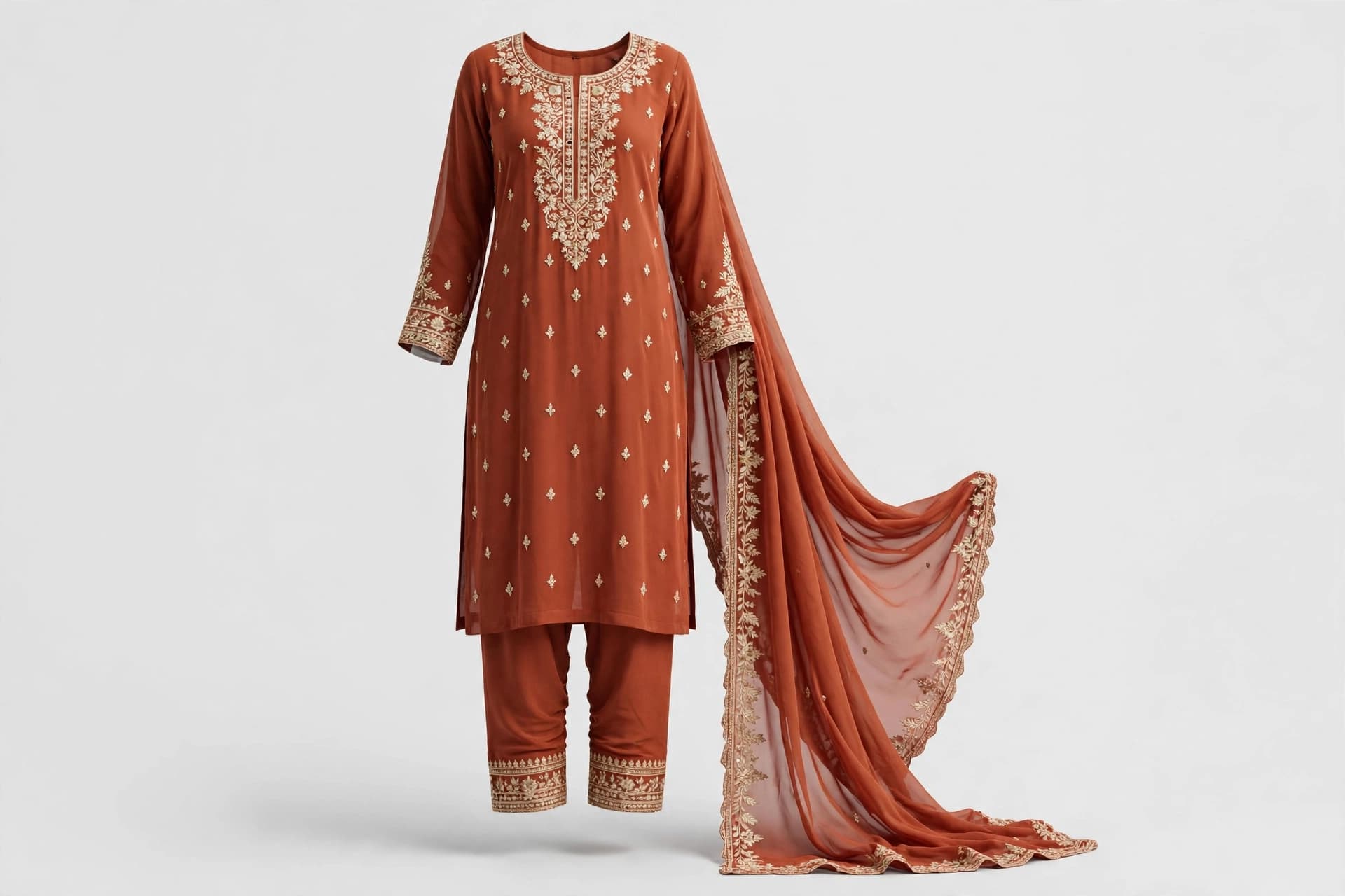 Majestic Thread Symphony Party Suit