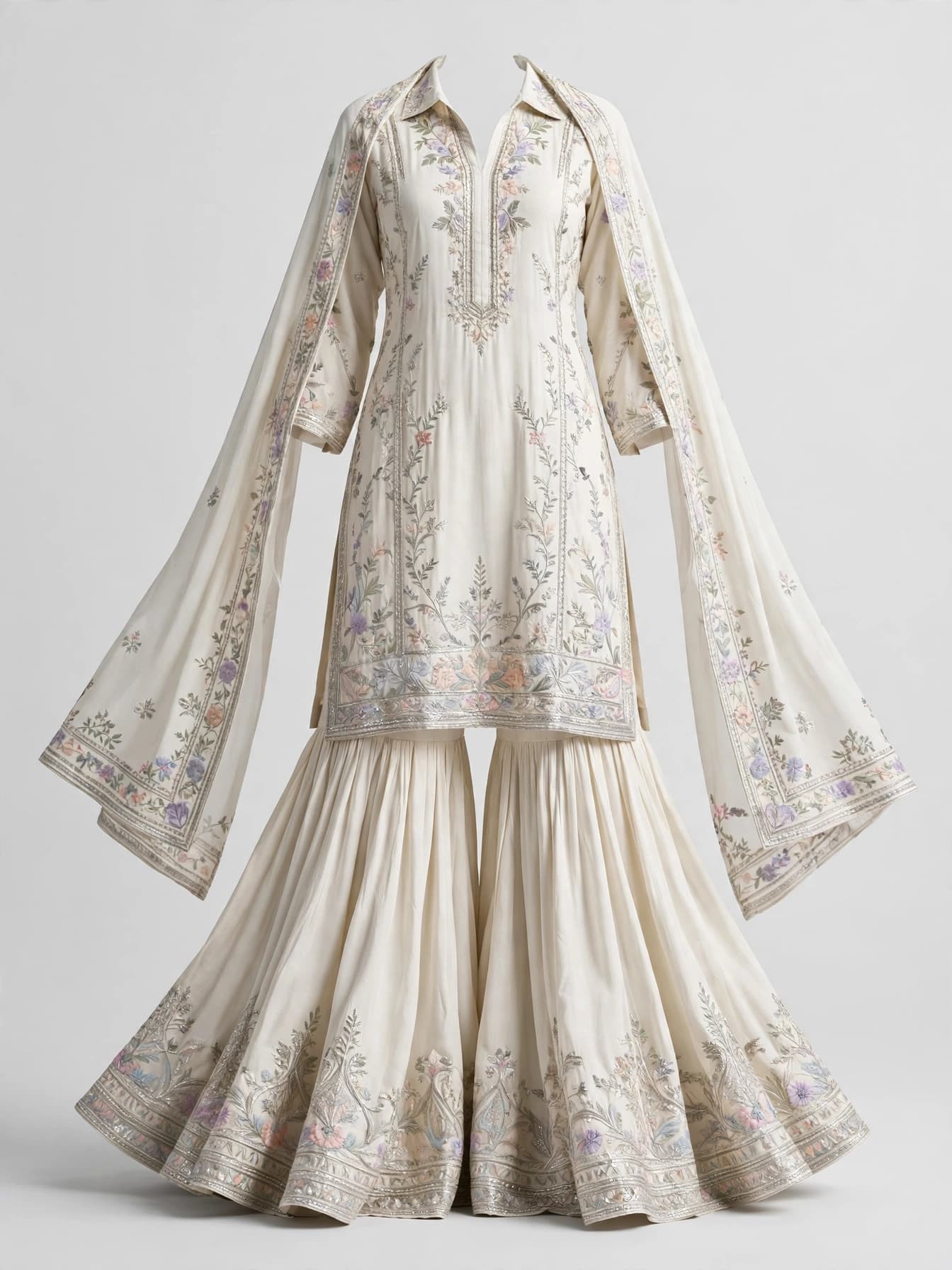 Royal Zari Paisley Suit