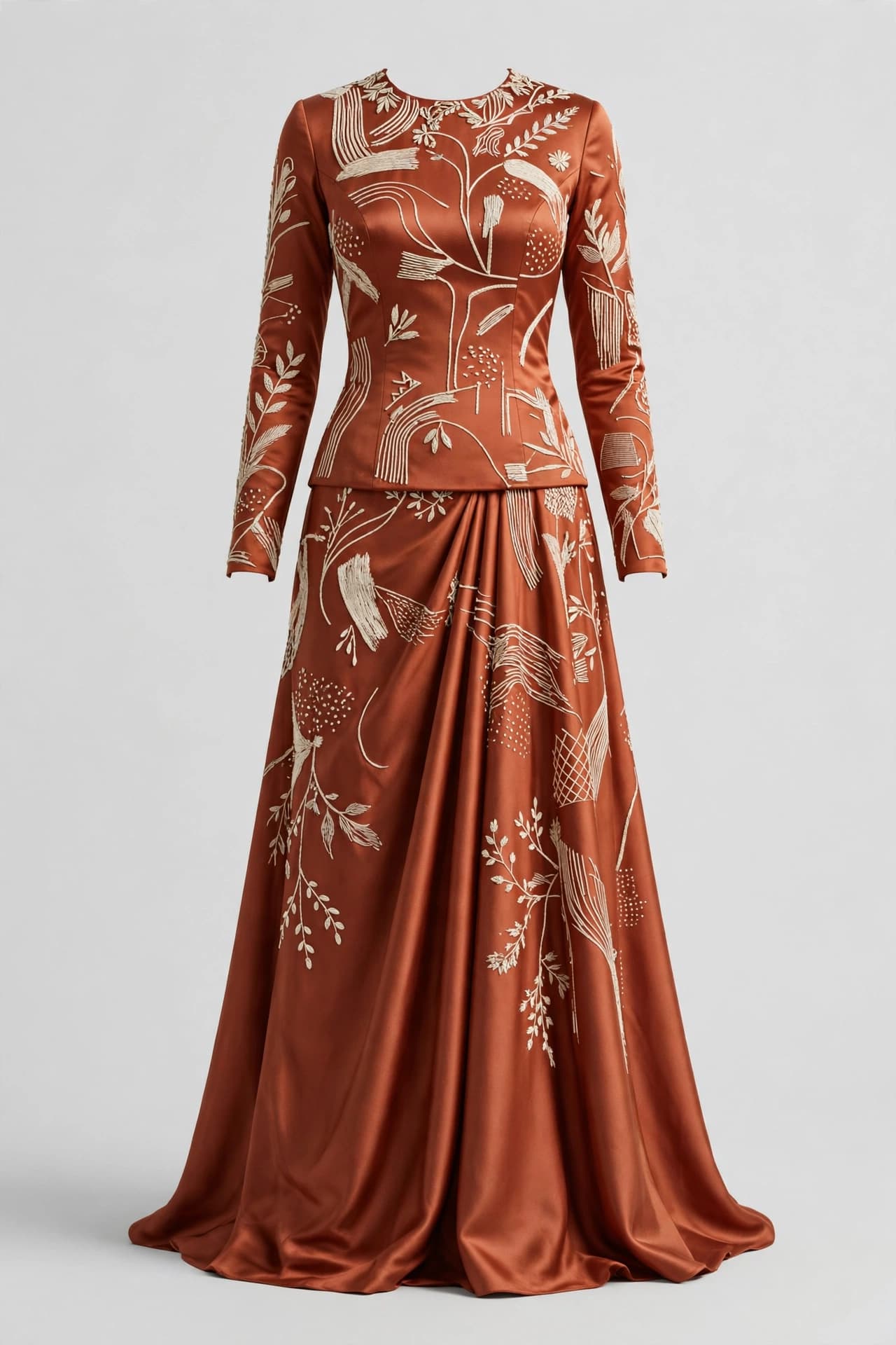 Celestial Aari Artistry Sangeet Outfit