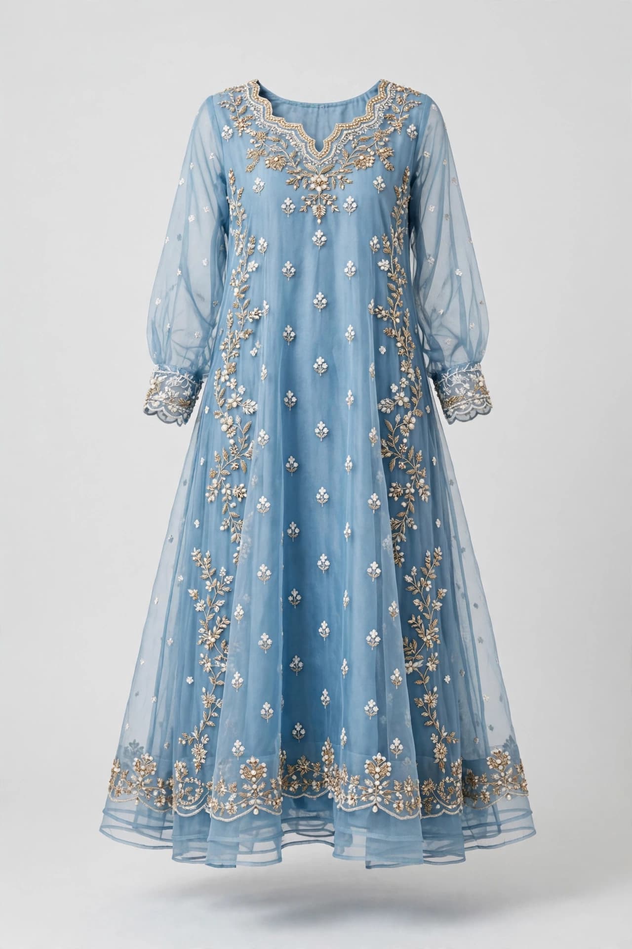 Charming Kalamkari Tale Ensemble