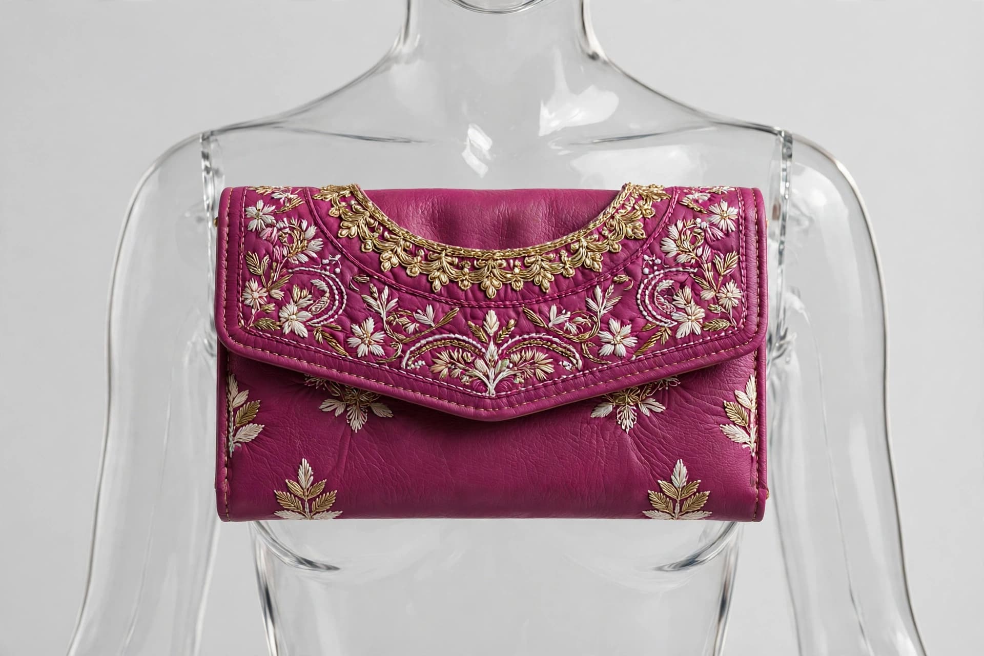 Elegant Mango Motif Wallet