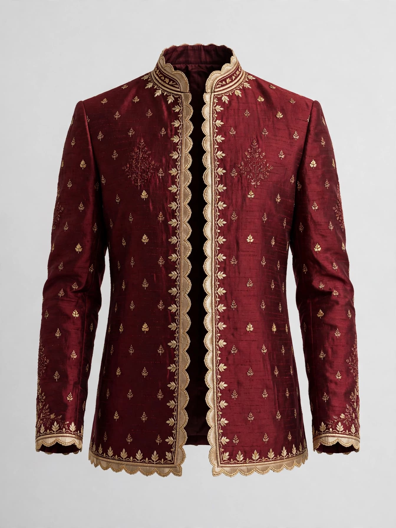 Classic Chikankari Charm Winter Outfit