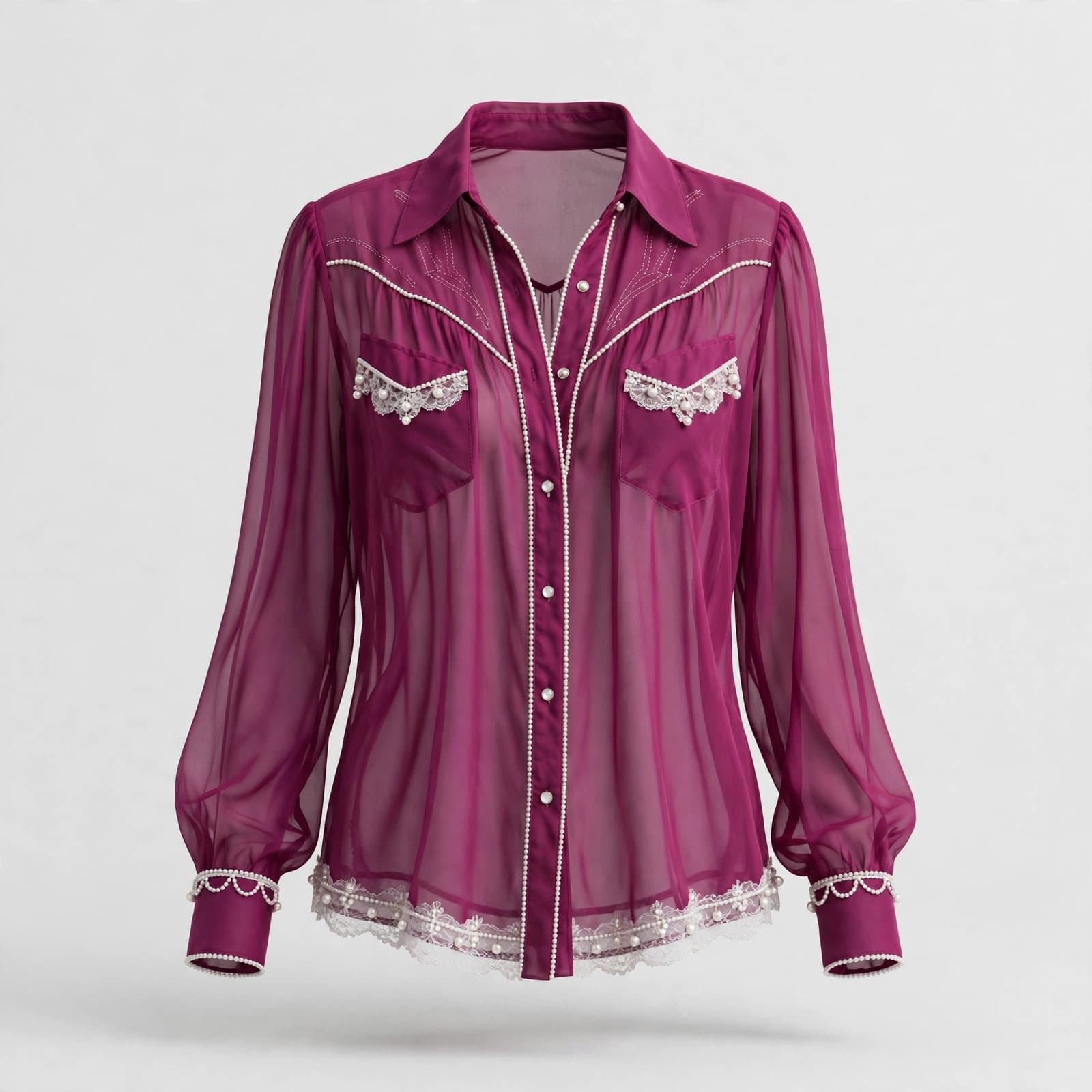 Opulent Pearl Western Wear