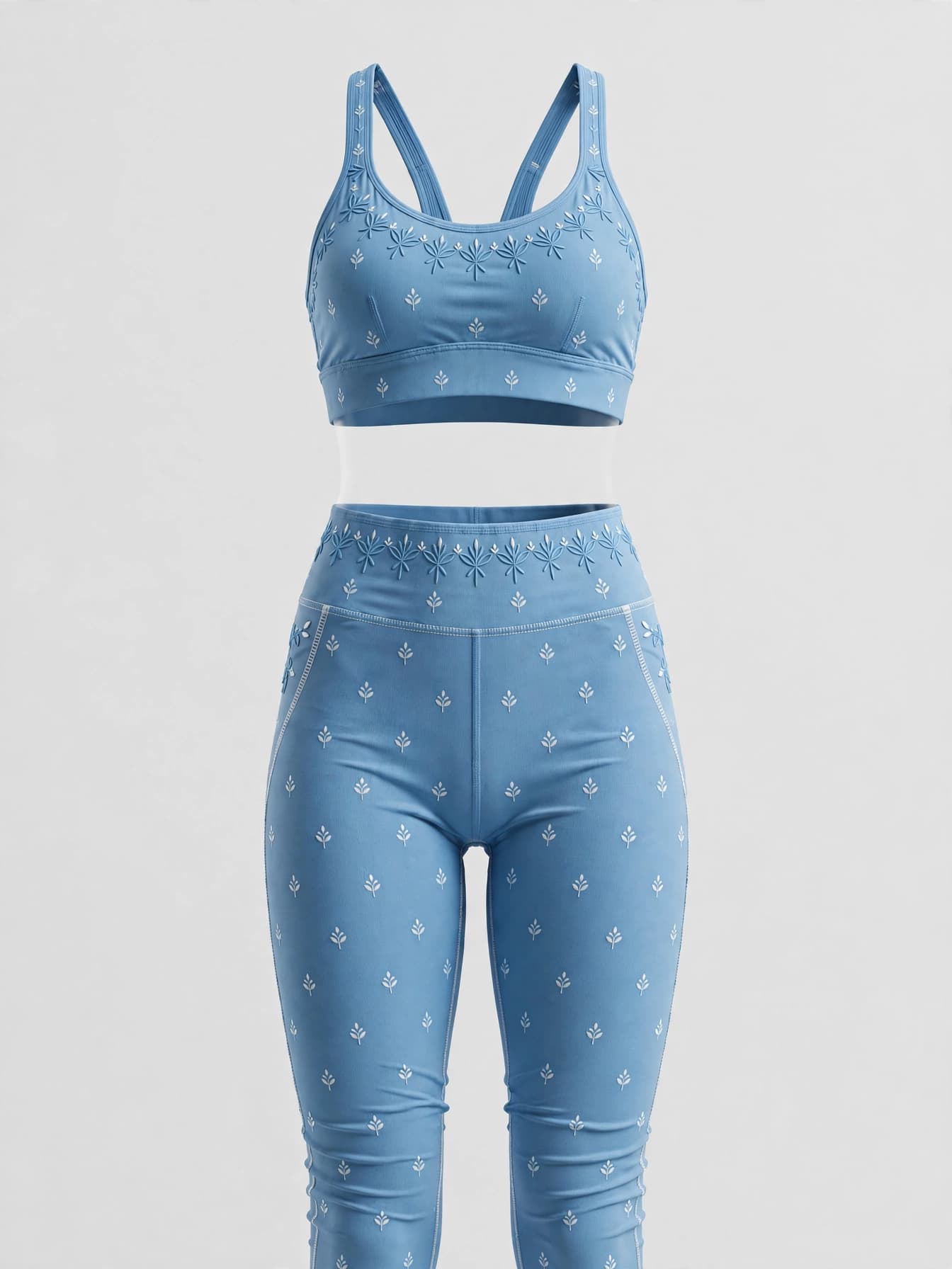 Pristine Zardozi Zeal Yoga Set